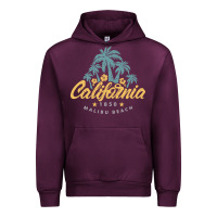 Mauve Wine california malibu beach Urban Hoodie - artisFamous