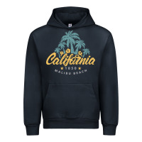Navy california malibu beach Urban Hoodie - artisFamous