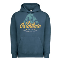 Pigment Midnight Navy california malibu beach Urban Hoodie - artisFamous