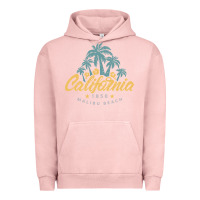 Pigment Salmon california malibu beach Urban Hoodie - artisFamous