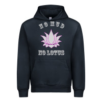 Navy no mud no lotus tee buddha buddhist yoga Urban Hoodie - artisFamous