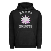 Pigment Black no mud no lotus tee buddha buddhist yoga Urban Hoodie - artisFamous