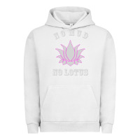 Pigment Lunar Rock no mud no lotus tee buddha buddhist yoga Urban Hoodie - artisFamous