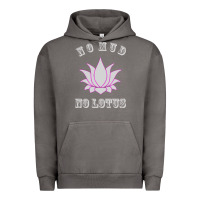 Pigment Tornado no mud no lotus tee buddha buddhist yoga Urban Hoodie - artisFamous