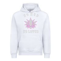 White no mud no lotus tee buddha buddhist yoga Urban Hoodie - artisFamous