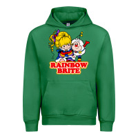 Emerald rainbow brite Urban Hoodie - artisFamous