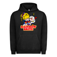 Pigment Black rainbow brite Urban Hoodie - artisFamous