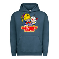 Pigment Midnight Navy rainbow brite Urban Hoodie - artisFamous