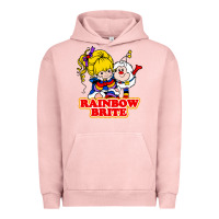 Pigment Salmon rainbow brite Urban Hoodie - artisFamous