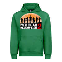 Emerald red dead redemption Urban Hoodie - artisFamous
