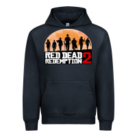 Navy red dead redemption Urban Hoodie - artisFamous