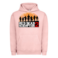 Pigment Salmon red dead redemption Urban Hoodie - artisFamous