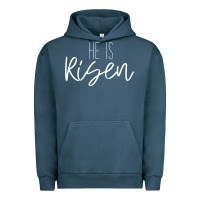 Pigment Midnight Navy easter religious bible verse Urban Hoodie - artisFamous