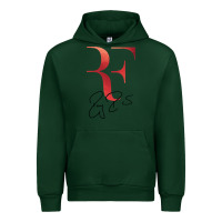 Forest Green rf federer Urban Hoodie - artisFamous