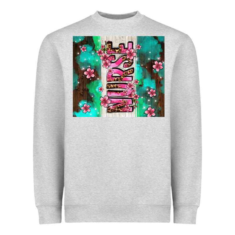 Pink Floral Nurse With Flowers Heavyweight Sweatshirt by AdoDesignShop | Teevron