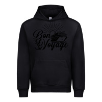Black cruise ship bon voyage Urban Hoodie - artisFamous