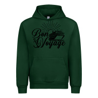 Forest Green cruise ship bon voyage Urban Hoodie - artisFamous