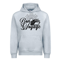 Heather Grey cruise ship bon voyage Urban Hoodie - artisFamous