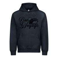 Navy cruise ship bon voyage Urban Hoodie - artisFamous