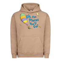 Pigment Burro seuss oh the places you’ll go Urban Hoodie - artisFamous