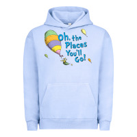 Pigment Grape Ice seuss oh the places you’ll go Urban Hoodie - artisFamous