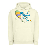 Pigment Pistachio seuss oh the places you’ll go Urban Hoodie - artisFamous