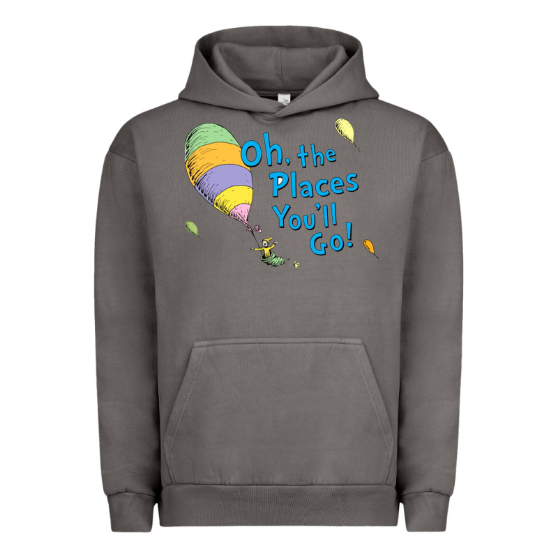Seuss Oh The Places You’ll Go Urban Hoodie by artisFamous | Teevron