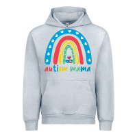 Heather Grey Autism Mama Urban Hoodie - artisFamous