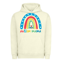 Pigment Pistachio Autism Mama Urban Hoodie - artisFamous