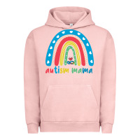Pigment Salmon Autism Mama Urban Hoodie - artisFamous