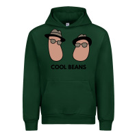 Forest Green cool beans Urban Hoodie - artisFamous