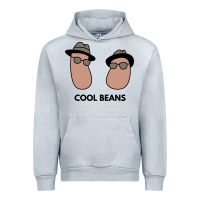 Heather Grey cool beans Urban Hoodie - artisFamous