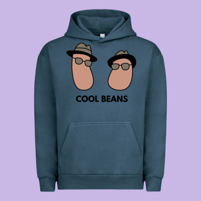 Cool Beans Urban Hoodie Designed By Artisfamous
