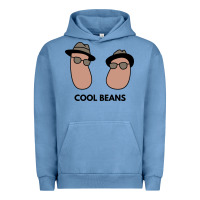Pigment Pebble Blue cool beans Urban Hoodie - artisFamous