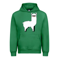 Emerald llama Urban Hoodie - artisFamous