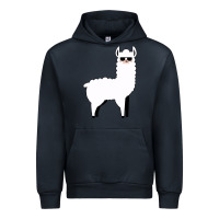 Navy llama Urban Hoodie - artisFamous