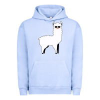 Pigment Grape Ice llama Urban Hoodie - artisFamous