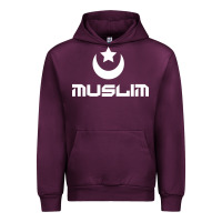 Mauve Wine muslim Urban Hoodie - artisFamous