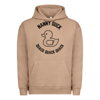 Pigment Burro nanny duck quack quack quack Urban Hoodie - artisFamous