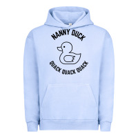 Pigment Grape Ice nanny duck quack quack quack Urban Hoodie - artisFamous