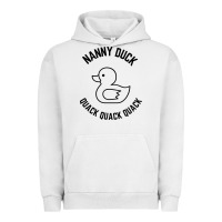 Pigment Lunar Rock nanny duck quack quack quack Urban Hoodie - artisFamous