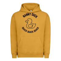 Pigment Peanut Butter nanny duck quack quack quack Urban Hoodie - artisFamous