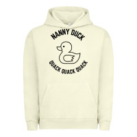 Pigment Pistachio nanny duck quack quack quack Urban Hoodie - artisFamous