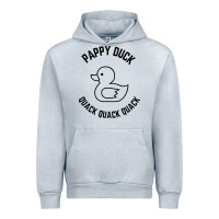 Heather Grey pappy duck quack quack quack Urban Hoodie - artisFamous