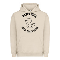 Pigment French Oak pappy duck quack quack quack Urban Hoodie - artisFamous
