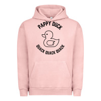 Pigment Salmon pappy duck quack quack quack Urban Hoodie - artisFamous