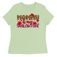 Matcha mommy is my valentine olıvıa Ladies Tee - OliviaCreatesArt