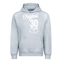 Heather Grey 30 Year Old Gift | 30th Birthday Gift Ideas - Mens and Womens Urban Hoodie - artisFamous