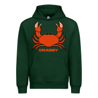 Forest Green crabby Urban Hoodie - artisFamous