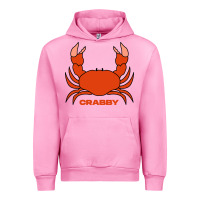Fuchsia Pink crabby Urban Hoodie - artisFamous